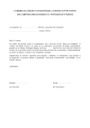 Comunicación de extinción del contrato por parte del empresario durante el período de prueba
