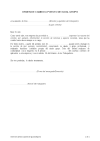 Orden de cambio a puesto de igual grupo