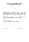 Comunicación extinguiendo el contrato de interinidad por sustitución