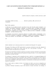 Carta de despido disciplinario por transgresión de la buena fe contractual