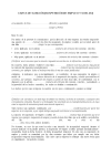 Carta de sanción (suspensión de empleo y sueldo)