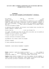 Acta de Junta General Universal para aumentar el capital en una Sociedad Limitada