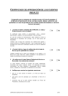 Check list Certificado de aprobación de las cuentas anuales