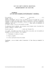 Acta de Junta General Universal (nombramiento de auditor)