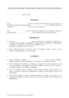 Acuerdo para una excedencia forzosa por cargo público