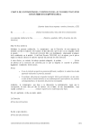 Carta de extinción del contrato del alto directivo por desistimiento empresarial