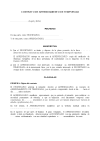 Contrato de arrendamiento de temporada