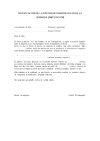 Notificación distribución irregular