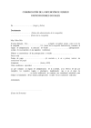 Comunicación de la intención de vender participaciones sociales