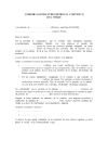 Extinción contrato TRADE