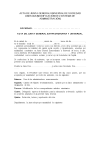Acto y certificado de Junta para acordar cambio sistema de administración