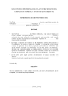 Solicitud de prórroga para aportar documentación