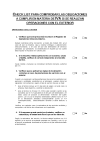Check list IVA operaciones con el exterior