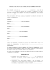 Acta Consejo de Administración para formular las cuentas