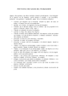 Protocolo de salida del trabajador