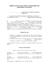 Acta de Junta General autorizando un préstamo de la sociedad a un socio