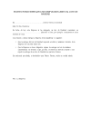 Escrito para la no consolidación del lote de Navidad
