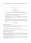 Arrendamiento de local de corta duración