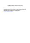Documento sobre servicios a terceros