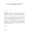 Carta notificando al arrendatario la actualización anual de la renta por aplicación del IPC