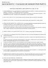 Solicitud prestación por nacimiento y cuidado de menor