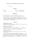 Contrato de arrendamiento de maquinaria