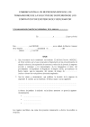Comunicación a RLT de la solicitud de suspensión de los contratos por existencia de fuerza mayor