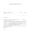 Carta comunicando finalización del arrendamiento