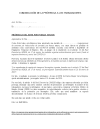 Comunicación prórroga ERTE