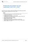 Nota AEAT Ampliación de la deducción por maternidad