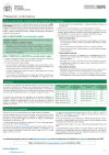 Desempleo. Hoja informativa contributiva SEPE