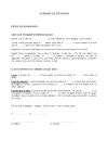 Avenant de révision