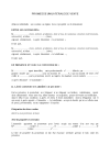 Promesse unilatérale de vente