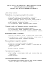 Check-list des informations à prévoir pour la fiche synthetique des copropriétés