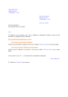 Lettre d'envoi du mémoire au Locataire