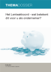Het Lenteakkoord – wat betekent dit voor u als ondernemer?