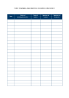 fire training and instruction record sheet