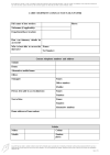 Lone worker contact details form