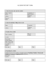 Accident report form